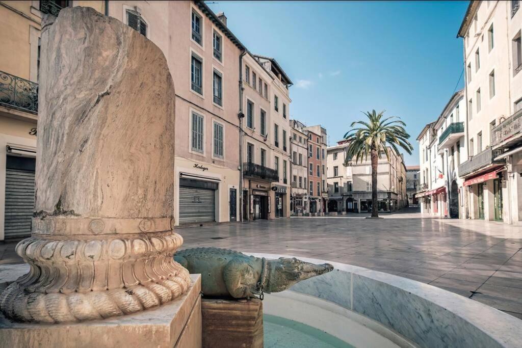 L'Historien - Avec Balcon Coeur De Nimes Leilighet Eksteriør bilde